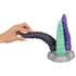 Kép 8/8 - Triple Dildo Tri Tentak - Háromsoros Érdeklődést Keltő Pénisztformáló Készség 19 x 9,5 cm