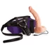 Kép 1/3 - Sexxbian Alba – vibráló öv dildo, 17 x 4,3 cm