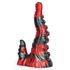 Kép 4/8 - Bukolix Dildo – 16 x 5 cm, Fekete és Piros, Finoman Érzéki Intim Élmény