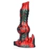 Kép 5/7 - AKORIX Intim Dildo – 17 cm x 6 cm – Fekete és Piros Érzéki Élmény