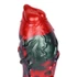 Kép 5/8 - Florix Dildo – Érzéki Puha, Fekete és Piros 20 x 7 cm