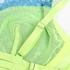 Kép 8/10 - SUBBLIME - Csipkés Melltartó és Harisnyatartó Szett Zöld és Kék Színben, L/XL
