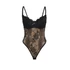 Kép 4/10 - SUBBLIME - Fekete Csipkés Bodysuit Alsó Zárral L/XL