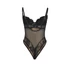 Kép 5/10 - SUBBLIME - Fekete Csipkés Bodysuit Alsó Zárral L/XL