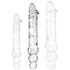 Kép 1/2 - Üveg Dildó Threeball M – prémium ingerlés 28 x 4,5 cm