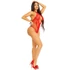 Kép 2/7 - Leg Avenue – érzéki vörös csipke body, egy méret