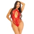 Kép 4/7 - Leg Avenue – érzéki vörös csipke body, egy méret