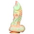 Kép 1/6 - Rutuk Monster – prémium dildó, 17 x 6 cm, rózsaszín-zöld