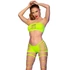 Kép 1/3 - CHILIROSE - Neon zöld top és short szett S/M