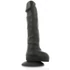 Kép 4/10 - COCK MILLER HÁM + DUPLA SŰRŰSÉGŰ SZILIKON DILDÓ 3 PÉNISZGYŰRŰVEL 18 CM - FEKETE