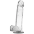 Kép 2/7 - X RAY – átlátszó vibrátor golyókkal 22 cm - 4.6 cm