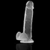 Kép 6/7 - X RAY – átlátszó vibrátor golyókkal 22 cm - 4.6 cm
