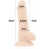 Kép 3/8 - COCK MILLER SZILIKON SŰRŰSÉGŰ COCKSIL CSUKÓS VIBRÁTOR 13 CM