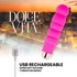 Kép 4/4 - DOLCE VITA – újratölthető vibrátor 7 sebességgel, rózsaszín