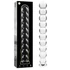 Kép 1/6 - Ibiza Nebula 22 – Prémium boroszilikát üveg dildo 21,5 cm