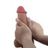 Kép 3/4 - PRETTY LOVE - CSÚSZÓ BŐR SOROZAT REALISZTIKUS VIBRÁTOR CSÚSZÓ BŐR TAPADÓKORONGGAL BARNA 23,4 CM