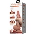 Kép 7/7 - PRETTY LOVE - CSÚSZÓ BŐR SOROZAT REALISZTIKUS VIBRÁTOR CSÚSZÓ BARNA BŐR TAPADÓKORONGGAL 19,4 CM