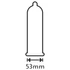 Kép 3/3 - Secura Extra Fun - pontozott óvszer - 53mm (12db)