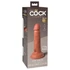 Kép 2/6 - King Cock Elite 6 - tapadókorongos, élethű dildó (15cm) - sötét