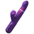 Kép 4/6 - Fantasy For Her - 2in1 lökő vibrátor és csiklóizgató (lila)
