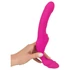 Kép 4/7 - Strepless Strap-On - felcsatolható vibrátor (pink)