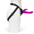 Kép 3/6 - Happyrabbit Strap-On - nyuszis felcsatolható vibrátor (lila)