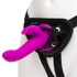 Kép 4/6 - Happyrabbit Strap-On - nyuszis felcsatolható vibrátor (lila)