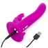 Kép 6/6 - Happyrabbit Strap-On - nyuszis felcsatolható vibrátor (lila)