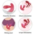Kép 6/7 - Cotoxo Saddle - távirányítós prosztata vibrátor (piros)