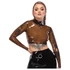 Kép 1/9 - LATEX - áttetsző latex felső (áttetsző-fekete)