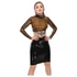Kép 5/9 - LATEX - áttetsző latex felső (áttetsző-fekete)