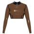 Kép 8/9 - LATEX - áttetsző latex felső (áttetsző-fekete)