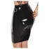 Kép 4/5 - LATEX - latex midiszoknya (fekete)