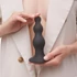 Kép 4/5 - Strap-on-me Beads M - gyöngyös, tapadókorongos dildó (fekete)