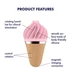 Kép 7/7 - Satisfyer Sweet Treat - akkus, forgó csikló vibrátor (pink-barna)