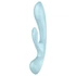 Kép 1/9 - Satisfyer Triple Oh - akkus, csiklókaros vibrátor (kék)