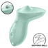 Kép 1/6 - Satisfyer Exciterrr - forgó gyöngyös csikló vibrátor (zöld)