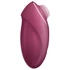 Kép 3/7 - Satisfyer Tap & Climax 1 - 2in1 vibrátor és csiklóizgató (piros)