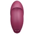 Kép 6/7 - Satisfyer Tap & Climax 1 - 2in1 vibrátor és csiklóizgató (piros)
