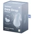 Kép 5/5 - Satisfyer Dew Drop - akkus, vízálló csiklóvibrátor (kék)