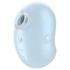 Kép 2/6 - Satisfyer Cutie Ghost - akkus, léghullámos csiklóizgató (kék)