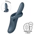 Kép 1/4 - Satisfyer Heat Flex 4 - melegítő csiklókaros vibrátor (szürke)