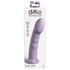Kép 3/6 - Dillio Super Eight - tapadókorong szilikon dildó (21cm) - lila