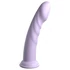 Kép 5/6 - Dillio Super Eight - tapadókorong szilikon dildó (21cm) - lila