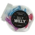 Kép 1/5 - Silly Willy - tapadókorong szilikon dildó - 12 db (színes)