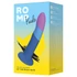 Kép 7/7 - ROMP Piccolo - rugalmas szilikon dildó (kék-lila)