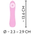 Kép 7/8 - Cuties Mini 4 - akkus, vízálló vibrátor (pink)