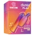 Kép 3/3 - Durex Tease & Vibe - rúdvibrátor nyuszis csiklóizgatóval (pink)