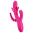 Kép 1/8 - SMILE - tripla karos, nyelves vibrátor (pink)