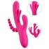 Kép 3/8 - SMILE - tripla karos, nyelves vibrátor (pink)
